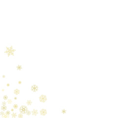 Christmas and New Year snowflakes