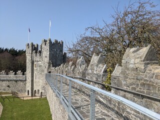 Fototapeta premium Swords Castle, early medieval castle, Swords, Dublin, Ireland