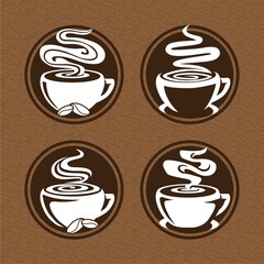 A Cup of Coffee Logo Design