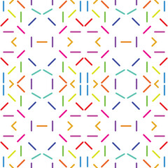 Vector seamless pattern. Weaving Pattern square more frequent, Vector seamless pattern. Modern stylish texture. Trendy graphic design for out clothes test equipment, interior, wallpaper line colors.