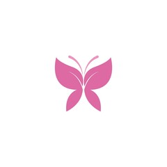 Butterfly logo icon design vector