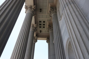 pillar on capital building