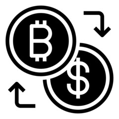 EXCHANGE glyph icon,linear,outline,graphic,illustration