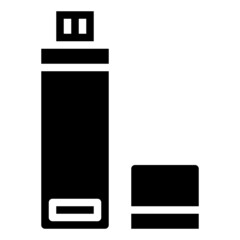 FLASH DRIVE glyph icon,linear,outline,graphic,illustration