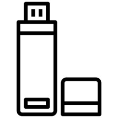 FLASH DRIVE line icon,linear,outline,graphic,illustration