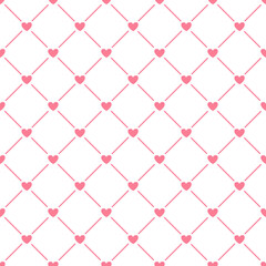 seamless pattern with hearts