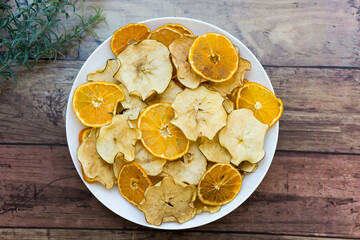 健康的な　お菓子　フルーツ　乾燥　コレステロール