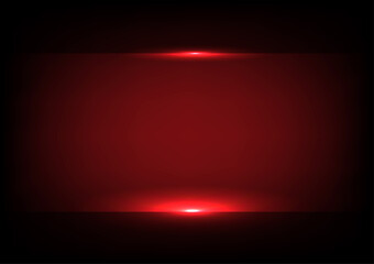 Red color abstract background technology.