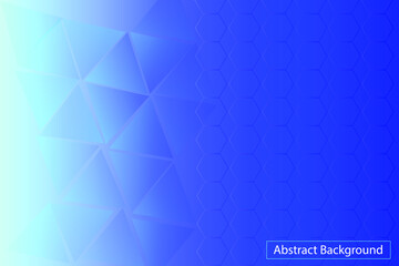 blue and cyan geometric background