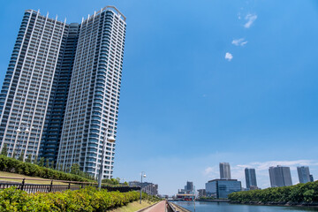 豊洲の高層マンション