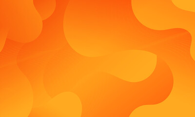 Abstract Colorful liquid background. Modern background design. gradient color. Orange Dynamic Waves. Fluid shapes composition. Fit for website, banners, wallpapers, brochure, posters