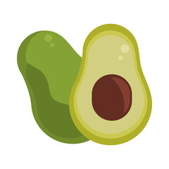 avocado fresh icon