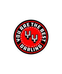 3D logo type editable concept vector illustration