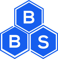 BBS letter logo design on White background. BBS creative initials letter logo concept. BBS letter design. 