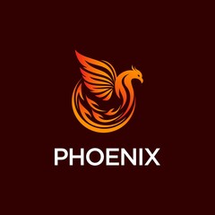 Phoenix for logo icon Graphic Resource