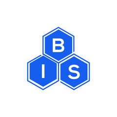 Obraz premium BIS letter logo design on White background. BIS creative initials letter logo concept. BIS letter design. 