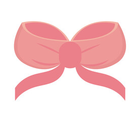 pink bow decoration