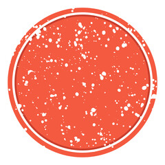 Circle with splashes of paint. Texture watercolor. Round logo. Vector frame for text, photo. Grunge effect.

