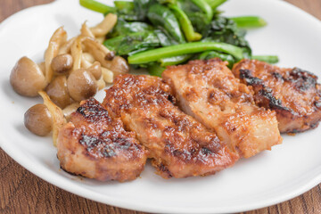 豚肉の味噌焼き