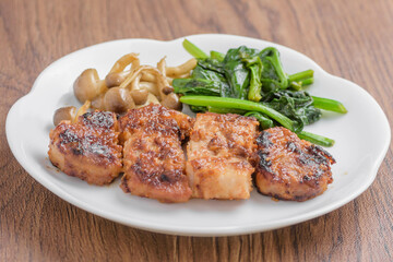 豚肉の味噌焼き