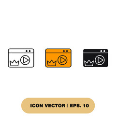  premium content icons  symbol vector elements for infographic web