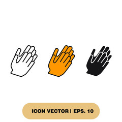 applause icons  symbol vector elements for infographic web
