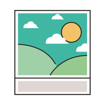 picture landscape icon