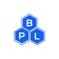 Obraz premium BPL letter logo design on White background. BPL creative initials letter logo concept. BPL letter design. 