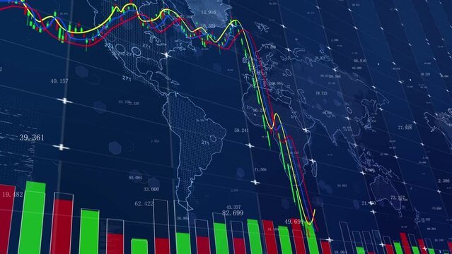 Financial crisis, stock market crash and slump