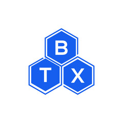 BTX letter logo design on White background. BTX creative initials letter logo concept. BTX letter design. 
