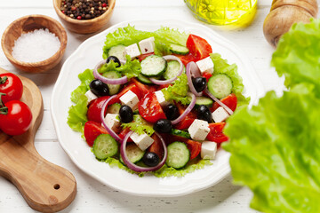 Classic greek salad
