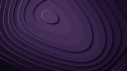 Luxury paper cut background, Abstract decoration, silver pattern, gradients, 3d Vector illustration. Black, white, purple, silver waves Cover template, geometric shapes, modern minimal banner.