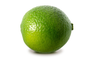 lime isolated on white background.