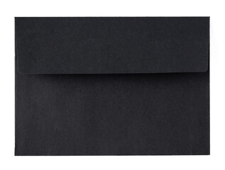 Fototapeta premium Black Envelope isolated on a white background