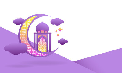 Banner design ramadhan concept