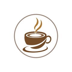 Coffee cup Logo Template