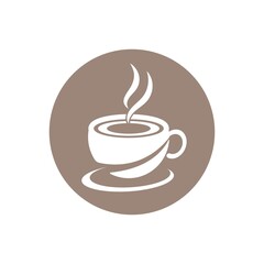 Coffee cup Logo Template