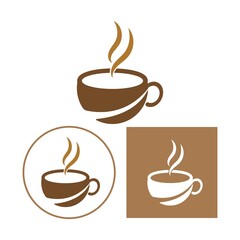 Coffee cup Logo Template