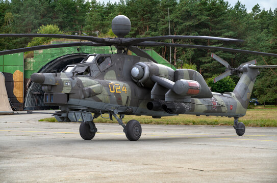 Russian Mi-28 attack helicopter