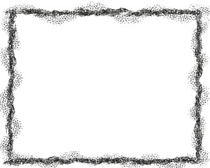 黒い四角のフレーム