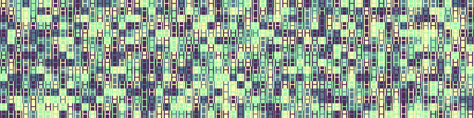 Abstract Geometric Pattern generative computational art illustration