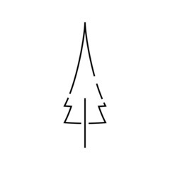 Tree line icon