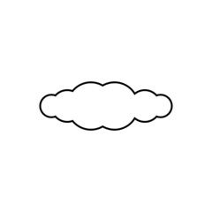 Cloud line icon