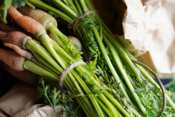 natural organic vegetables photos out of focus, Marche Marketplace.