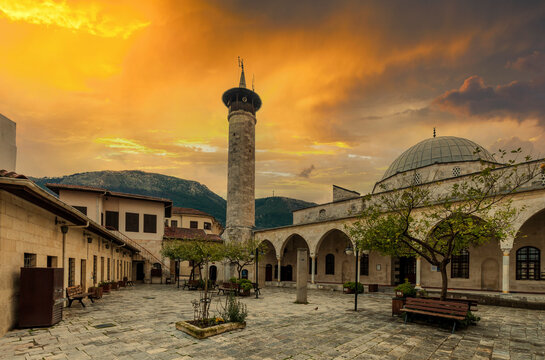 Habib-i Neccar Mosque view in Antakya City of Turkey