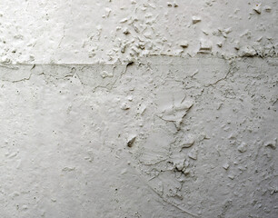 Stony texture of an old concrete slab close-up. Internal concrete surface.