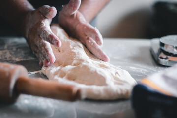 Making Homemade Pizza Dough