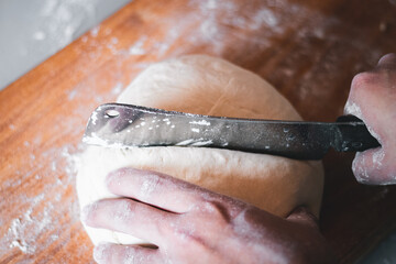 Making Homemade Pizza Dough