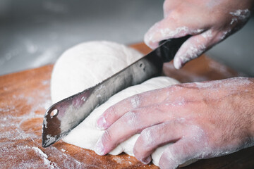 Making Homemade Pizza Dough