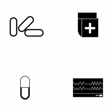 Medical Line Icon For Designers And Developers. Icons Of Health  Healthcare  Medical  Bandage  Breakup  Broken Heart  Medical  Vector